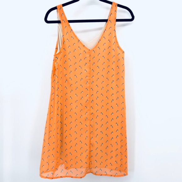 Love Audrey Slip Shift Mini Dress Lined Sleeveless - Picture 2 of 8